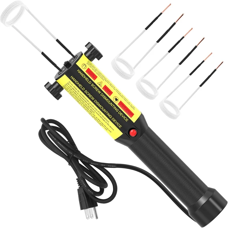 ABVG-1200W Magnetic Induction Heater Tool For Rusty Screw Removal, 110V With 3 Coil Set, US Plug
ABVG-1200W Magnetic Induction Heater Tool For Rusty Screw Removal, 110V With 3 Coil Set, US Plug