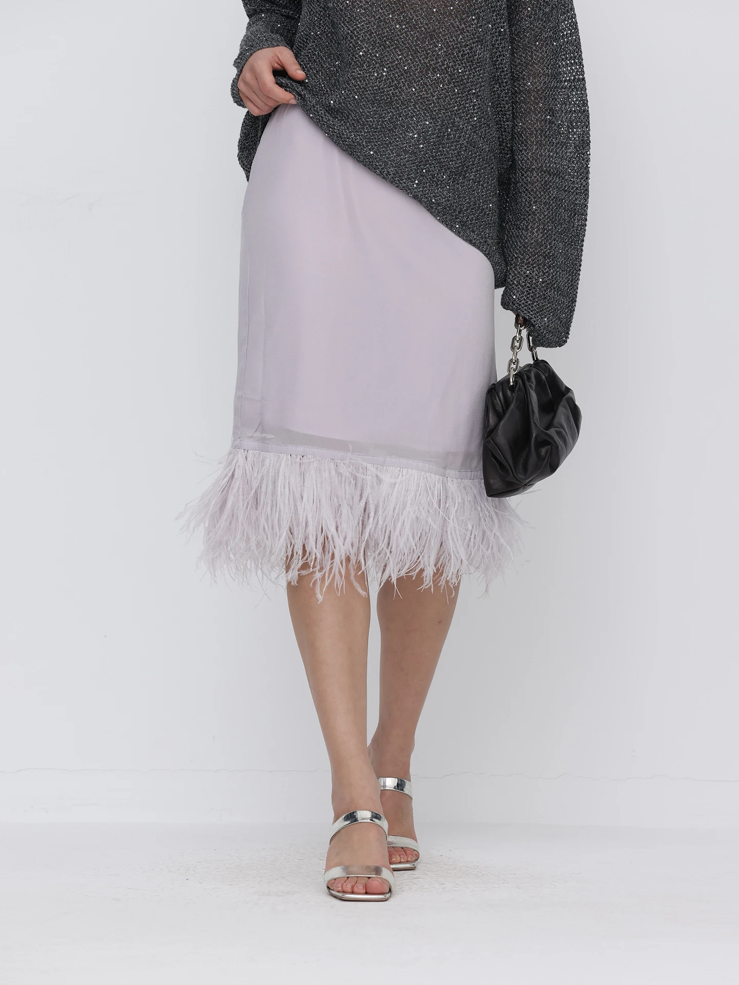 Elegant Deesse Sicile Purple Feathers Tassel A-Line Skirt Midi Length Half Body Skirt High Waist Polyester Fiber City Commuting
Elegant Deesse Sicile Purple Feathers Tassel A-Line Skirt Midi Length Half Body Skirt High Waist Polyester Fiber City Commuting
