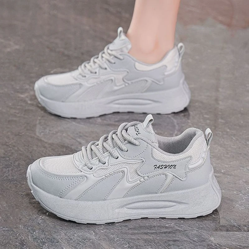 Women Shoes New Summer Breathable Mesh Chunky Sneakers Korean Style Casual Platform Soft Sole Running Shoes
Women Shoes New Summer Breathable Mesh Chunky Sneakers Korean Style Casual Platform Soft Sole Running Shoes
