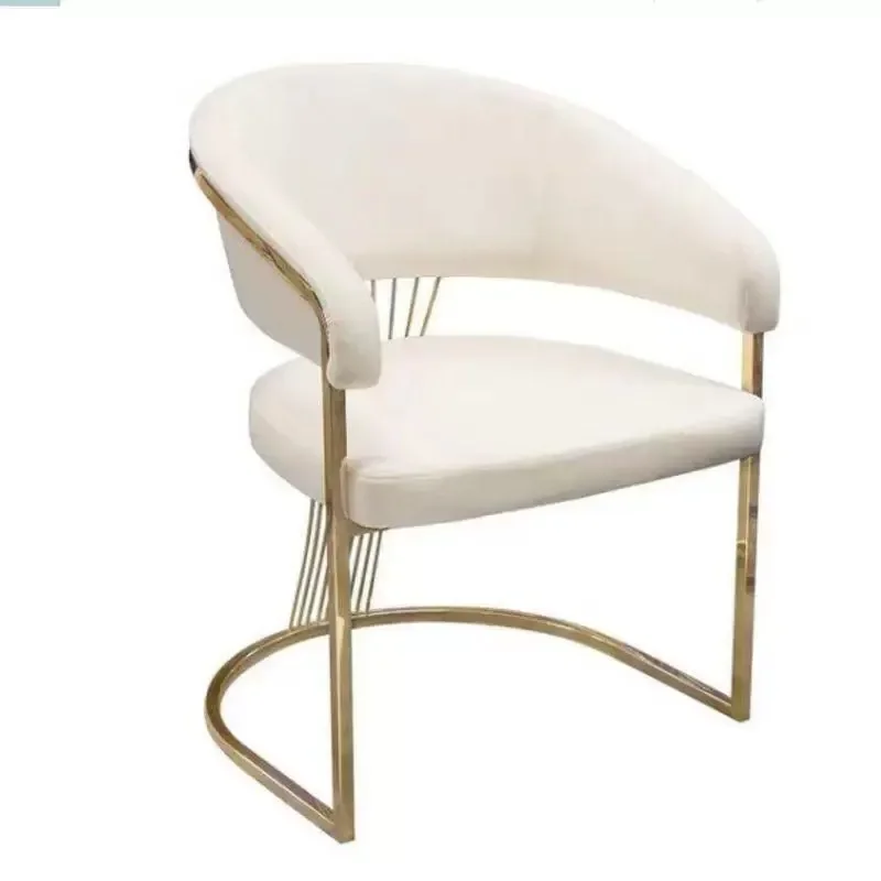 Luxury Coffee Lounge Chair Gold Plated Stainless Steel Frame Modern Velvet Leather Armchair Hotel Dining Chair
Luxury Coffee Lounge Chair Gold Plated Stainless Steel Frame Modern Velvet Leather Armchair Hotel Dining Chair