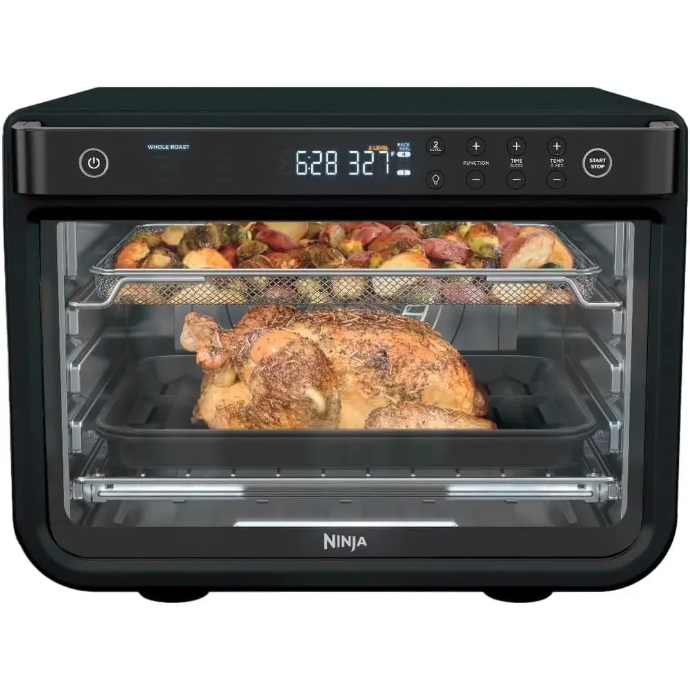 DT202BK Foodi 8-in-1 XL Pro Air Fry Oven, Large Countertop Convection Oven, Digital Toaster Oven, 1800 Watts, Black, 12 in. (Ren
DT202BK Foodi 8-in-1 XL Pro Air Fry Oven, Large Countertop Convection Oven, Digital Toaster Oven, 1800 Watts, Black, 12 in. (Ren