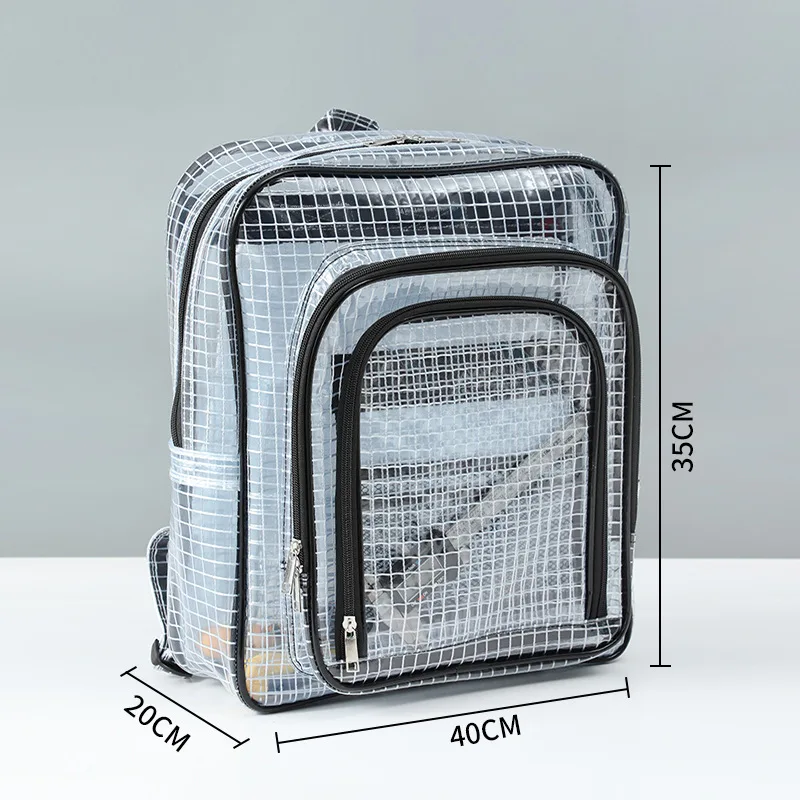 Transparent dust-free clean backpack, waterproof crossbody bag, anti-static PVC mesh backpack
Transparent dust-free clean backpack, waterproof crossbody bag, anti-static PVC mesh backpack