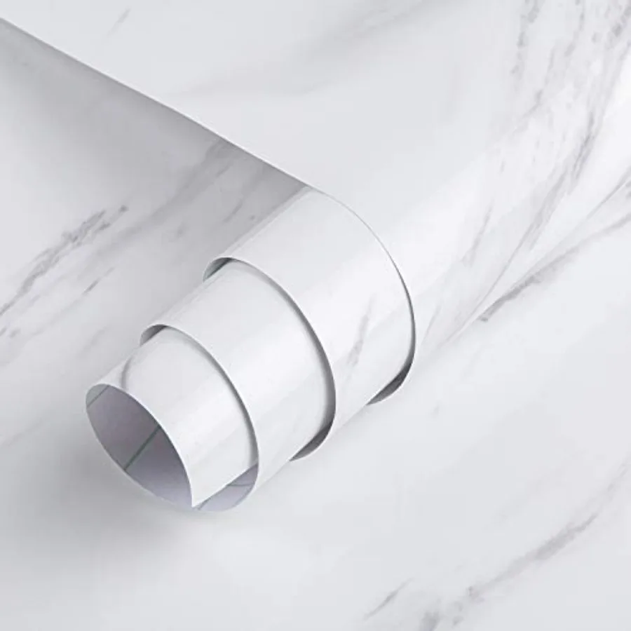 Extra Wide Marble Granite Look Peel and Stick Countertop Contact Paper for Kitchen, White and Grey, Waterproof, Thicker Self-Ad
Extra Wide Marble Granite Look Peel and Stick Countertop Contact Paper for Kitchen, White and Grey, Waterproof, Thicker Self-Ad