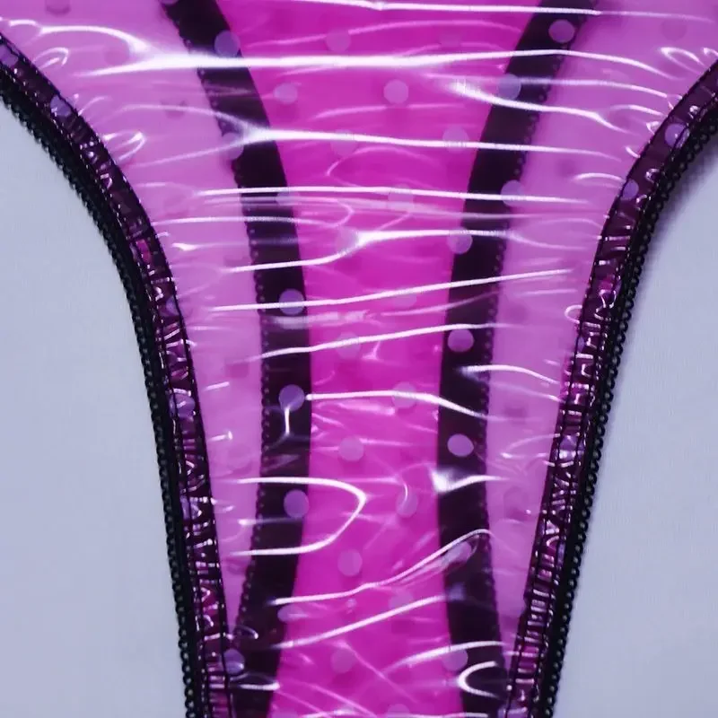 XXXXXL Women See Through PVC Dots Chic T- Briefs Pants Live Dance Club Sexy Costumes Plastic Lovers Underwear
XXXXXL Women See Through PVC Dots Chic T- Briefs Pants Live Dance Club Sexy Costumes Plastic Lovers Underwear