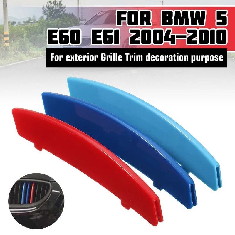 For BMW 5 Series E60 E61 04-10 ABS Car Front Grille Cover Strips Grill Clip Trim Stripe Stickers Car Accessories
For BMW 5 Series E60 E61 04-10 ABS Car Front Grille Cover Strips Grill Clip Trim Stripe Stickers Car Accessories