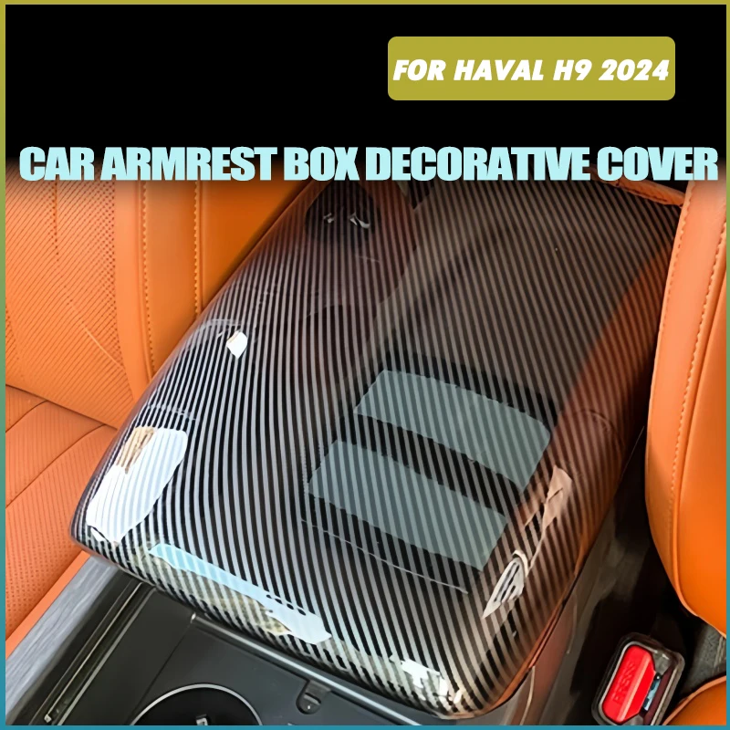 Car Armrest Box Decorative Cover Fit for Haval H9 2024 Modified Auto Armrest Box Carbon Fiber Pattern Panel Sticker Upgrade Part
Car Armrest Box Decorative Cover Fit for Haval H9 2024 Modified Auto Armrest Box Carbon Fiber Pattern Panel Sticker Upgrade Part