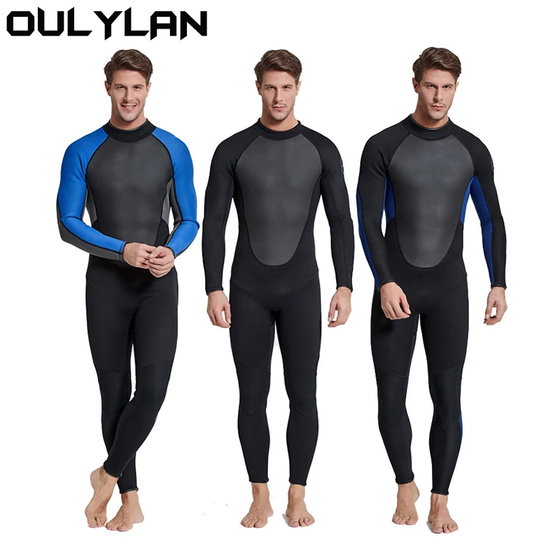 Oulylan Neoprene 3mm Wetsuit Men Underwater Fishing Scuba Diving Spearfishing Swimming Kitesurf Surf Clothes Wet Suit Wakeboard
Oulylan Neoprene 3mm Wetsuit Men Underwater Fishing Scuba Diving Spearfishing Swimming Kitesurf Surf Clothes Wet Suit Wakeboard