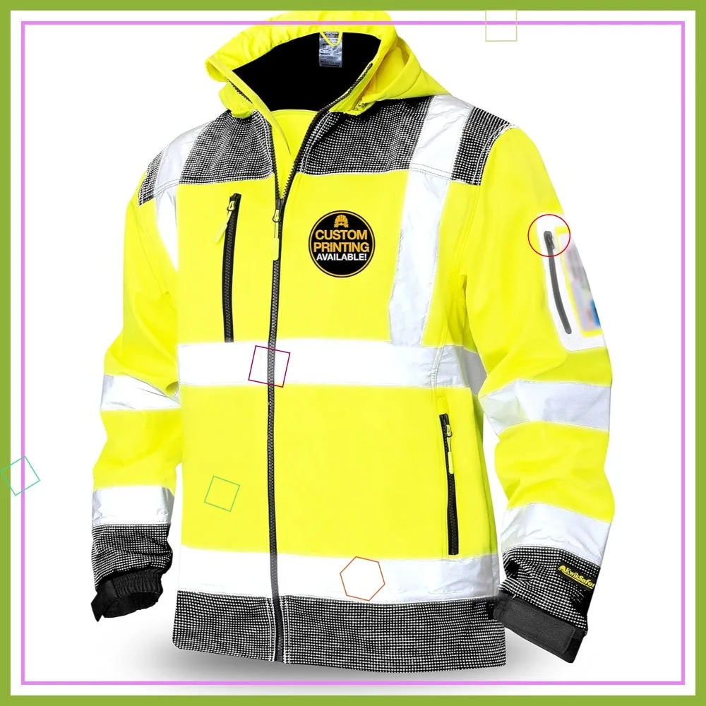 Class 3 ANSI Tested Softshell Safety Jacket - Base & Limited Edition Designs for OSHA Compliance
Class 3 ANSI Tested Softshell Safety Jacket - Base & Limited Edition Designs for OSHA Compliance