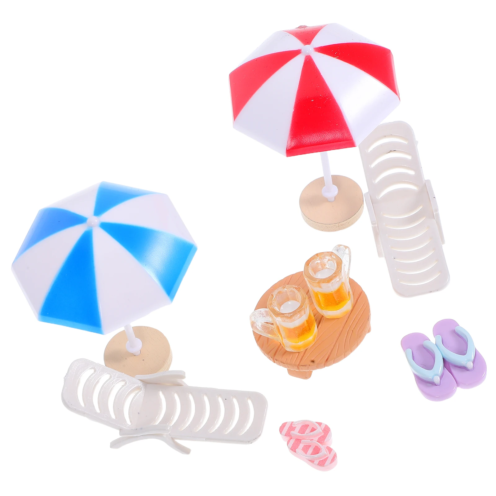 1 set Miniature Beach Decor Set Resin Plastic Waterproof Vibrant Theme Dollhouse Accessories Craft Idea
1 set Miniature Beach Decor Set Resin Plastic Waterproof Vibrant Theme Dollhouse Accessories Craft Idea