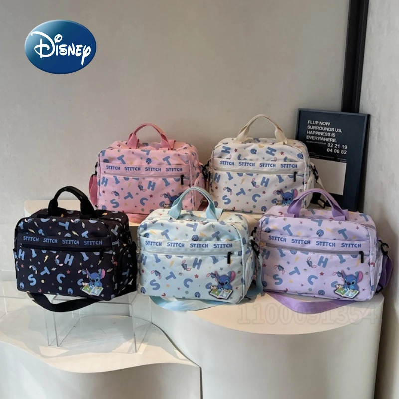 Disney Stitch New Diaper Bag Handbag Large Capacity Baby Diaper Bag Handbag Multifunctional Fashion Baby Products Storage Bag
Disney Stitch New Diaper Bag Handbag Large Capacity Baby Diaper Bag Handbag Multifunctional Fashion Baby Products Storage Bag