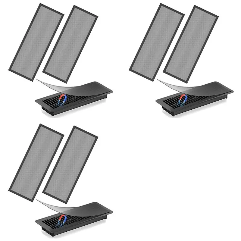 A25F-6X Floor Vent Covers,4X12in Magnetic Vent Covers Mesh Screen Air Vent Filter,Floor Register Vent Covers For Home Floor,A
A25F-6X Floor Vent Covers,4X12in Magnetic Vent Covers Mesh Screen Air Vent Filter,Floor Register Vent Covers For Home Floor,A