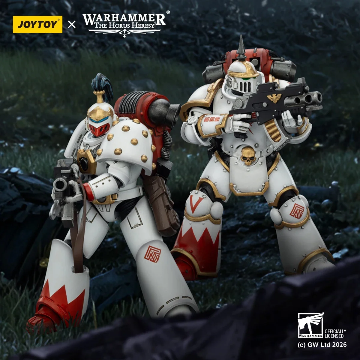 【Pre-sale】JOYTOY Warhammer 40K The Horus Heresy White Scars MKIll Tactical Legionary MKVI Tactical Legionary 1/18 Action Figure
【Pre-sale】JOYTOY Warhammer 40K The Horus Heresy White Scars MKIll Tactical Legionary MKVI Tactical Legionary 1/18 Action Figure