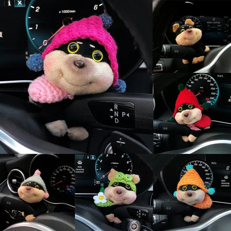 Cute Plush Dog Wiper Turn Signal Ornament Cartoon Doll Auto Interior Decoration Car Switch Decor Accessories
Cute Plush Dog Wiper Turn Signal Ornament Cartoon Doll Auto Interior Decoration Car Switch Decor Accessories