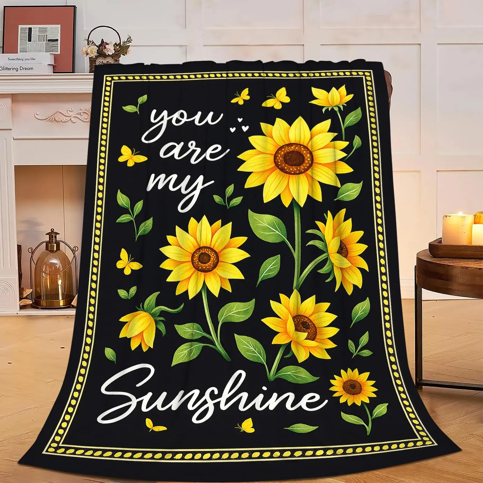 Sunflower Blanket Floral Throw Blanket Gifts for Women Girl Fleece Fuzzy Soft Cozy Flannel Plush Warm Blanket For Sofa Bed Couch
Sunflower Blanket Floral Throw Blanket Gifts for Women Girl Fleece Fuzzy Soft Cozy Flannel Plush Warm Blanket For Sofa Bed Couch