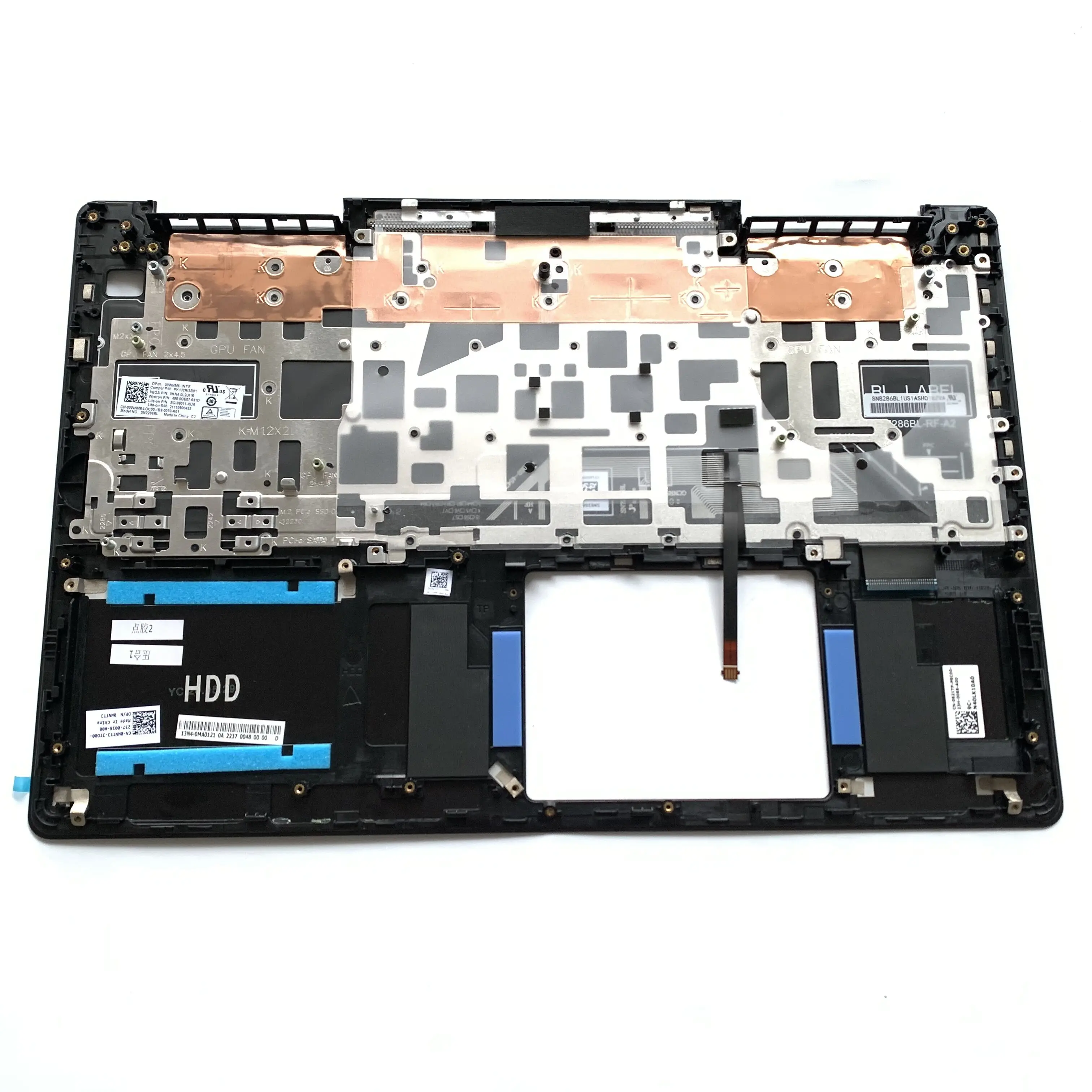 For Vostro 7590 V7590 Laptop upper cover shell palm rest backlight keyboard 0WNTTJ 621TP shell
For Vostro 7590 V7590 Laptop upper cover shell palm rest backlight keyboard 0WNTTJ 621TP shell