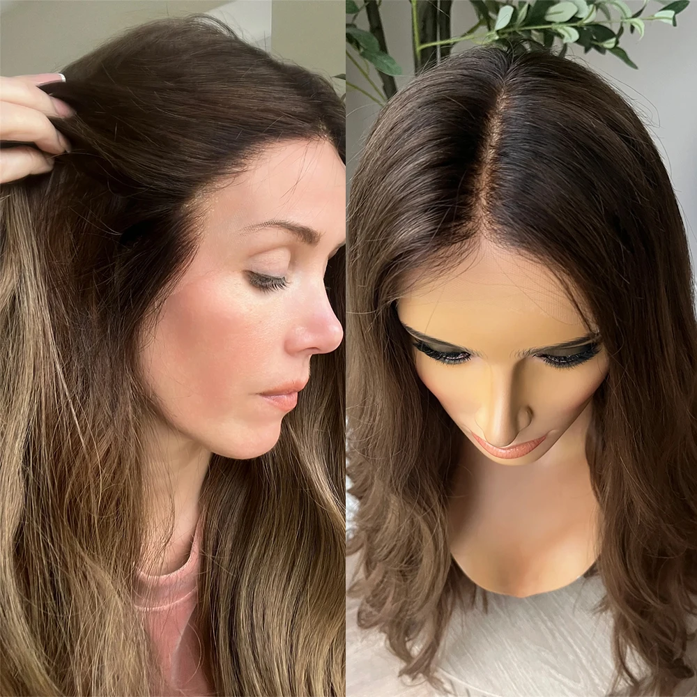 Luxury Synthetic Lace Wig Loose Deep Wavy Brunette Brown Highlight Natural Density Wig for Women Daily Use Not Easy to Drop out
Luxury Synthetic Lace Wig Loose Deep Wavy Brunette Brown Highlight Natural Density Wig for Women Daily Use Not Easy to Drop out