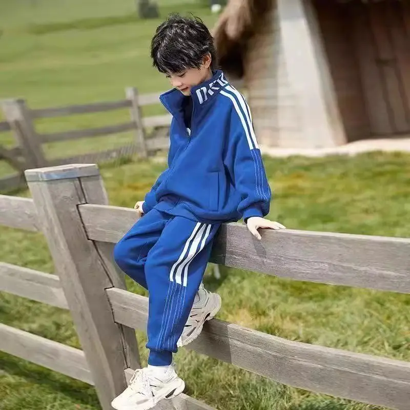 Children's clothing set Spring and Autumn new boys' sportswear casual handsome jacket pants 2-piece set
Children's clothing set Spring and Autumn new boys' sportswear casual handsome jacket pants 2-piece set