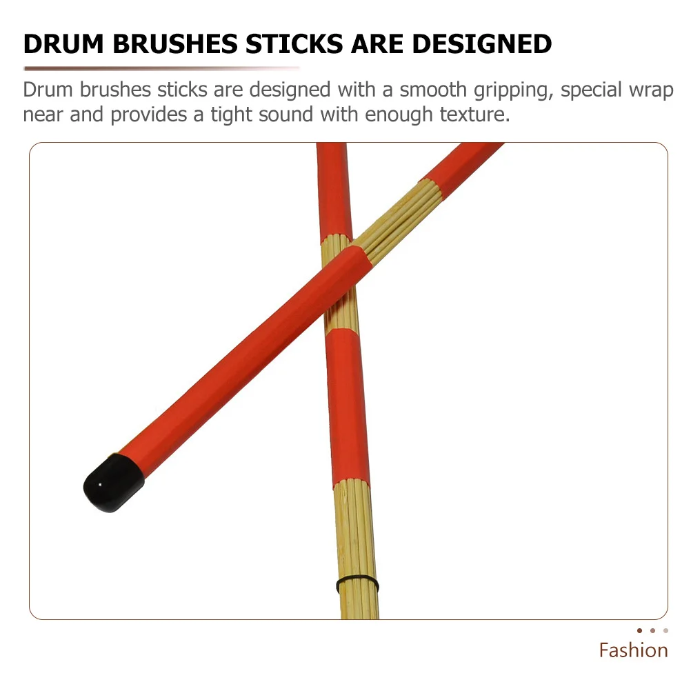 1Set Drum Brush Kit Wood Drumsticks Rute Sticks Drum Dampeners Practice Percussion Equipment Drumsticks for
1Set Drum Brush Kit Wood Drumsticks Rute Sticks Drum Dampeners Practice Percussion Equipment Drumsticks for