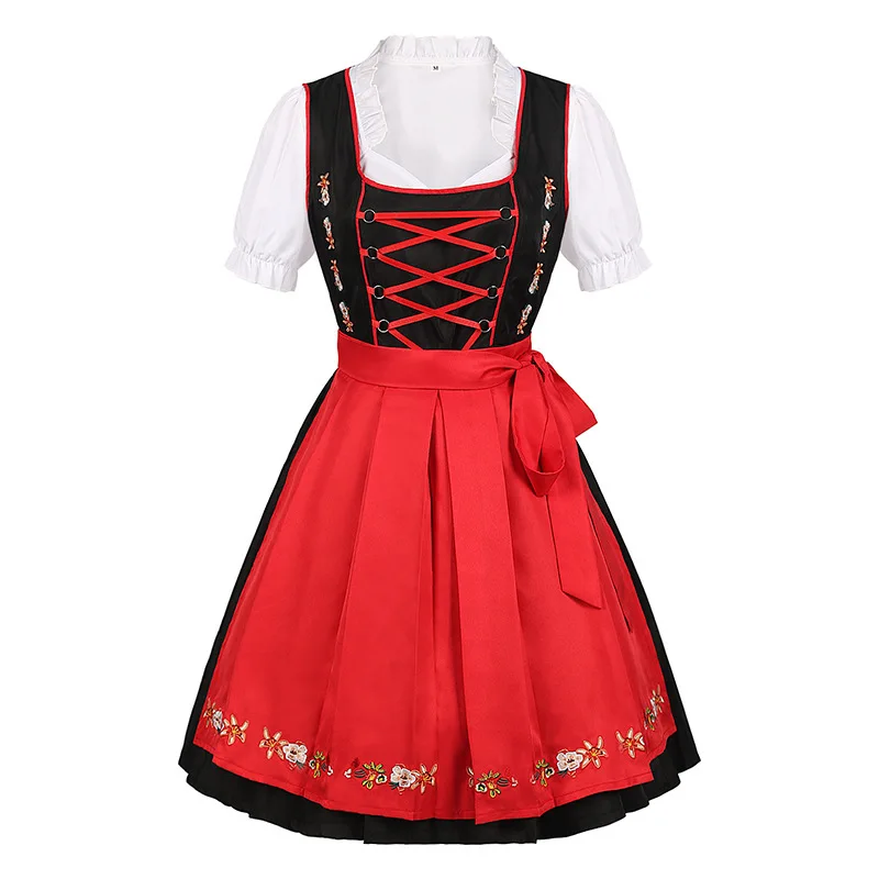 Plus Size Women German Oktoberfest Dirndl Dress - Beer Festival Maid Cosplay Costume Carnival Stage Performance Outfit
Plus Size Women German Oktoberfest Dirndl Dress - Beer Festival Maid Cosplay Costume Carnival Stage Performance Outfit