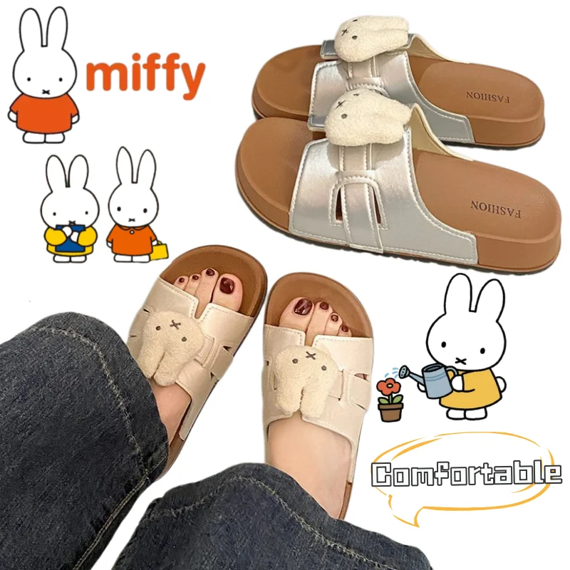Miffy New Creative Slippers Cute High Aesthetic Value Fashionable Personalized Exquisite Rabbit Print Comfortable Home Sandals
Miffy New Creative Slippers Cute High Aesthetic Value Fashionable Personalized Exquisite Rabbit Print Comfortable Home Sandals