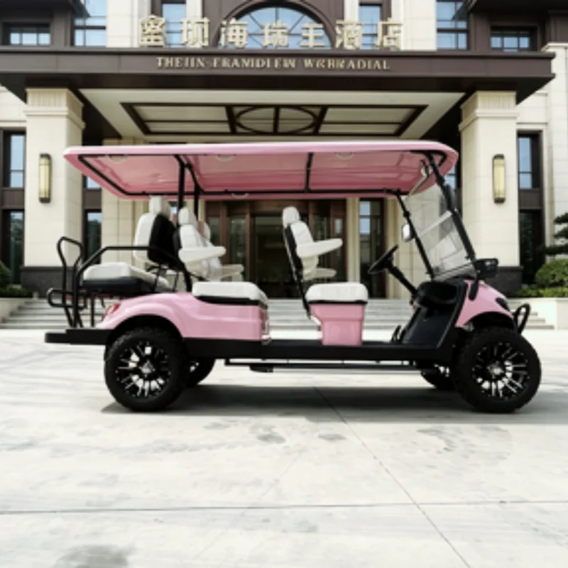 China 60/72V Lithium Battery 6 Seats 5KW Sightseeing Scooter Electric Golf Cart Front Bumper Front Basket 14-Inch Off-Road Tires
China 60/72V Lithium Battery 6 Seats 5KW Sightseeing Scooter Electric Golf Cart Front Bumper Front Basket 14-Inch Off-Road Tires