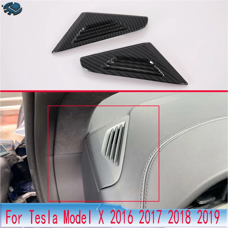 For Tesla Model X 2016 2017 2018 2019 Car Accessories Carbon Fiber Style Air Vent Outlet Cover Dashboard Trim Bezel
For Tesla Model X 2016 2017 2018 2019 Car Accessories Carbon Fiber Style Air Vent Outlet Cover Dashboard Trim Bezel