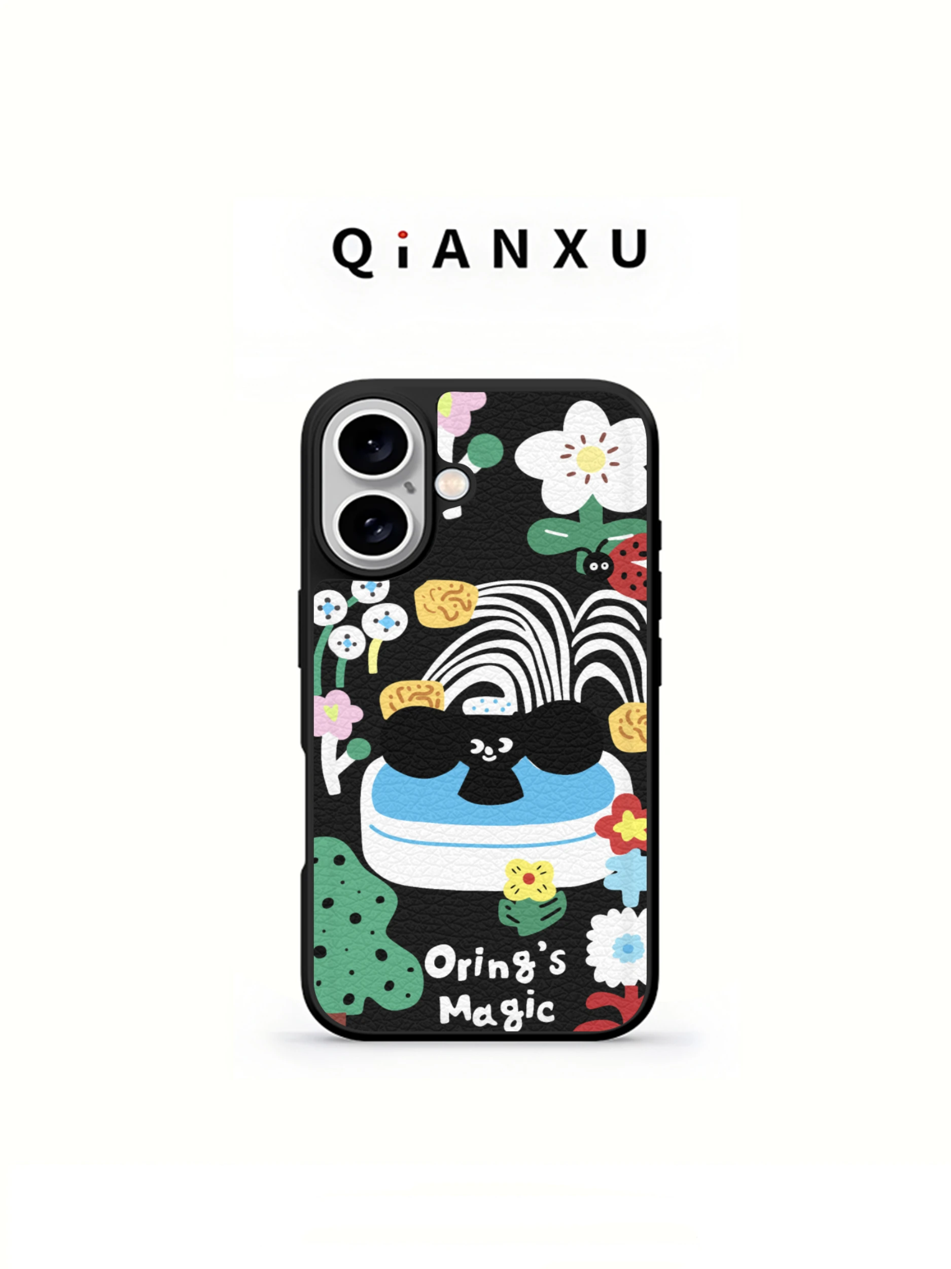 QX Ladies' High-End Leather Phone Case for 16 iPhone Protection with Thermal Spring Texture Simple And Original Design
QX Ladies' High-End Leather Phone Case for 16 iPhone Protection with Thermal Spring Texture Simple And Original Design