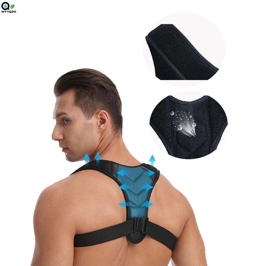Back Brace Posture Corrector For Women and Men Adjustable Upper Back Brace and Shoulder Breathable Corrective Belt
Back Brace Posture Corrector For Women and Men Adjustable Upper Back Brace and Shoulder Breathable Corrective Belt