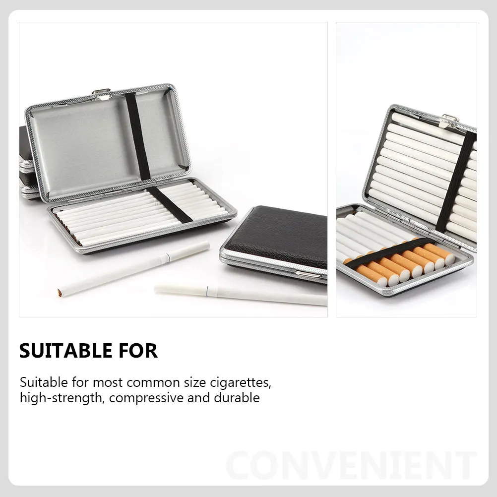 Premium Metal Cigarette Case Aluminum Alloy Portable Storage Box Buckle Design Squeeze Proof Durable Convenient
Premium Metal Cigarette Case Aluminum Alloy Portable Storage Box Buckle Design Squeeze Proof Durable Convenient