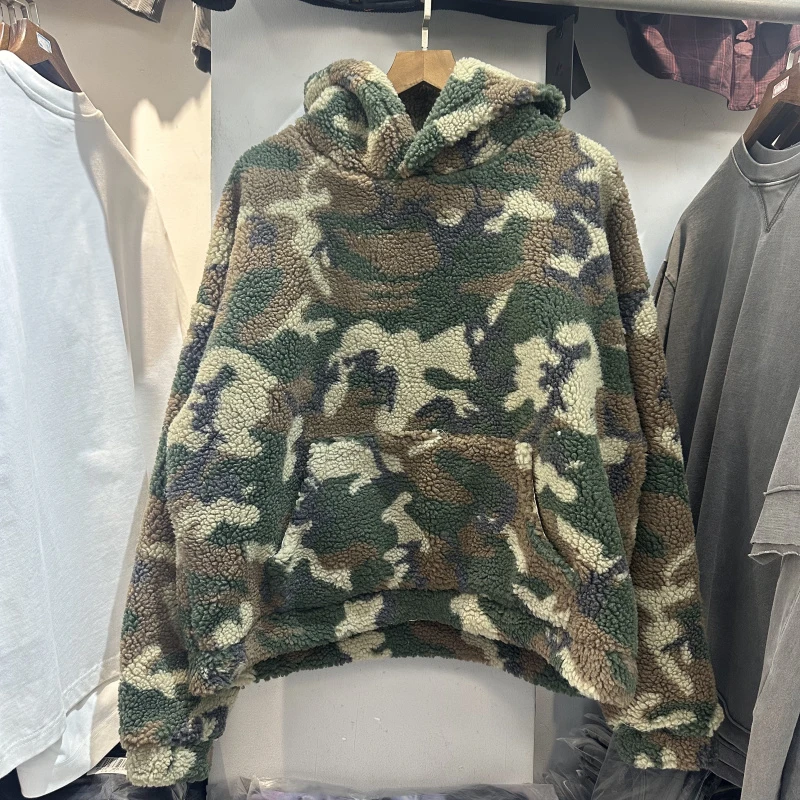 Ретро Военный Камуфляж Fce Lined Негабаритная мужская толстовка с капюшоном Jaet American Sle Зима Новое поступление Повседневное тепло
Ретро Военный Камуфляж Fce Lined Негабаритная мужская толстовка с капюшоном Jaet American Sle Зима Новое поступление Повседневное тепло