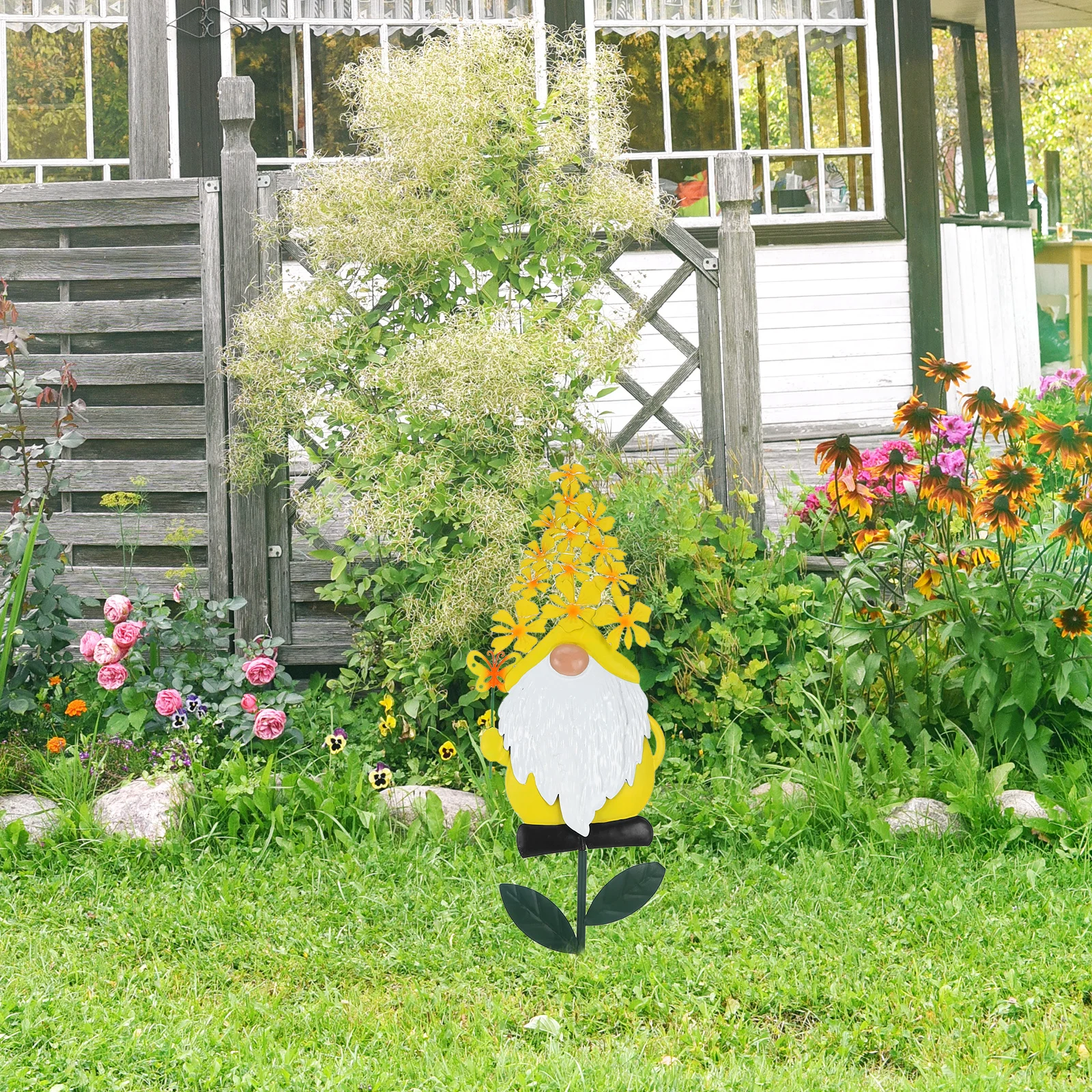 Solar Powered Gnome Statue Built in Outdoor Decor Waterproof Solar Lights Lawn Garden Yard nament Gift
Solar Powered Gnome Statue Built in Outdoor Decor Waterproof Solar Lights Lawn Garden Yard nament Gift