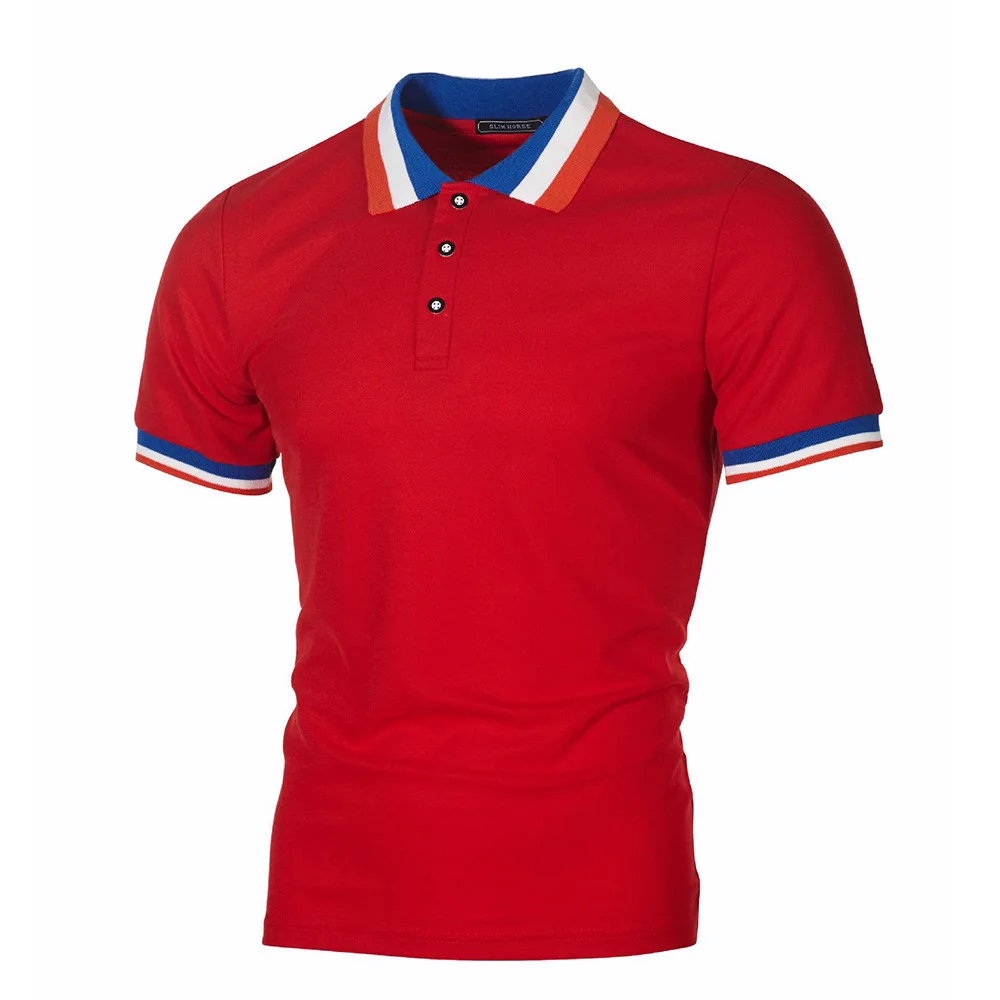 2025Summer men's short sleeved polo shirt fashion collar short sleeved T-shirt sports casual T-shirt top cross-border stock 
2025Summer men's short sleeved polo shirt fashion collar short sleeved T-shirt sports casual T-shirt top cross-border stock