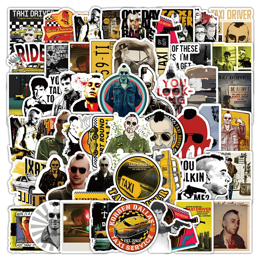 10/30/50PCS Funny Taxi Driver Stickers Waterproof Decoration Cartoon Decals DIY Laptop Phone Guitar Car Bike Skateboard Graffiti
10/30/50PCS Funny Taxi Driver Stickers Waterproof Decoration Cartoon Decals DIY Laptop Phone Guitar Car Bike Skateboard Graffiti