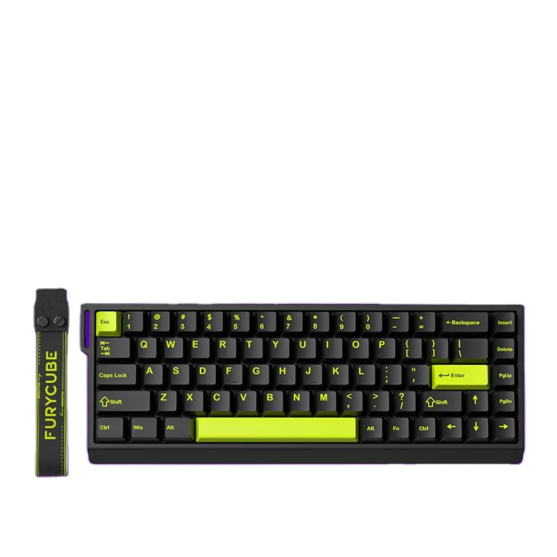 Furycube M68 HE 60% Wired Gaming Keyboard Hall Effect Magnetic Switch RGB Backlight 0.125 ms Fast Trigger Adjustable Actuation
Furycube M68 HE 60% Wired Gaming Keyboard Hall Effect Magnetic Switch RGB Backlight 0.125 ms Fast Trigger Adjustable Actuation