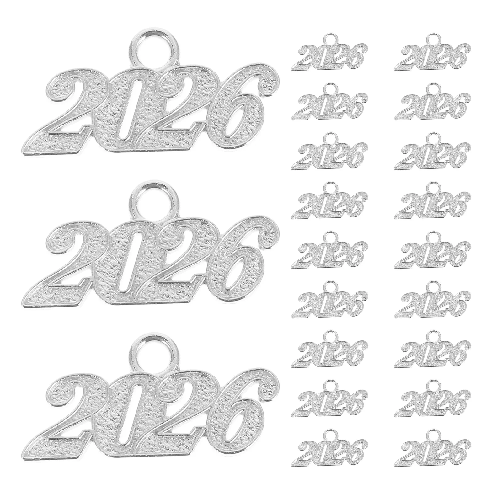 100pcs 2026 Number Pendant Graduation Charms Jewelry Craft Beads Bracelet Earrings Keychain Metal Tassel Year Letter
100pcs 2026 Number Pendant Graduation Charms Jewelry Craft Beads Bracelet Earrings Keychain Metal Tassel Year Letter