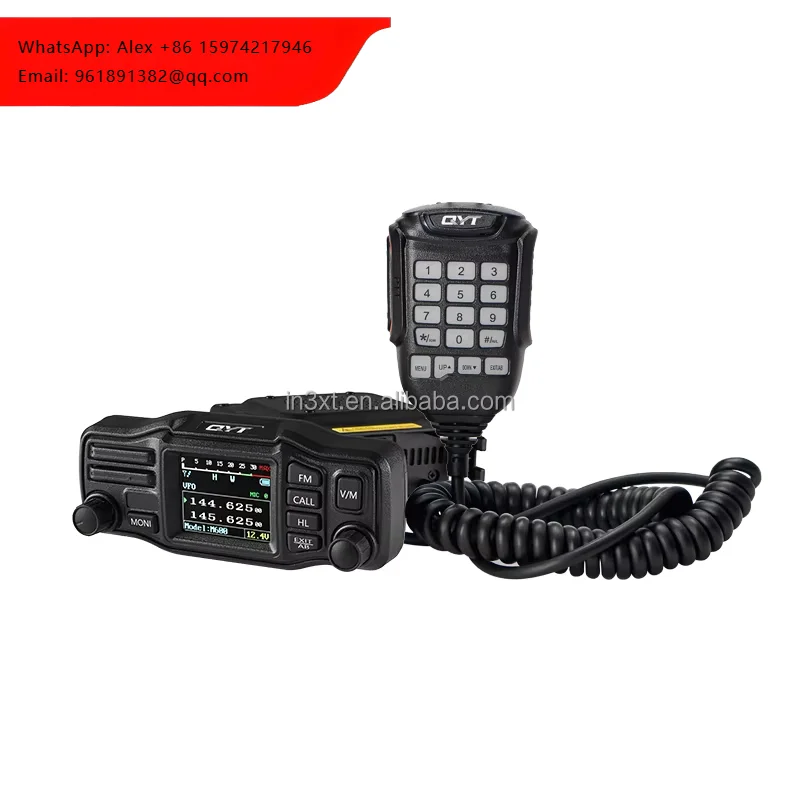 New Arrival QYT KT-M600 VHF UHF Detachable Front Panel Dual Band Ham Radio Mobile Radio Station
New Arrival QYT KT-M600 VHF UHF Detachable Front Panel Dual Band Ham Radio Mobile Radio Station