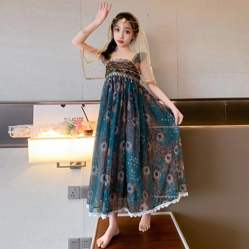 Children's Summer Dress Arabic Style 2023 New Sleeveless Holiday Dress Breathable Mysterious Princess Dress Baby Long Skirt
Children's Summer Dress Arabic Style 2023 New Sleeveless Holiday Dress Breathable Mysterious Princess Dress Baby Long Skirt