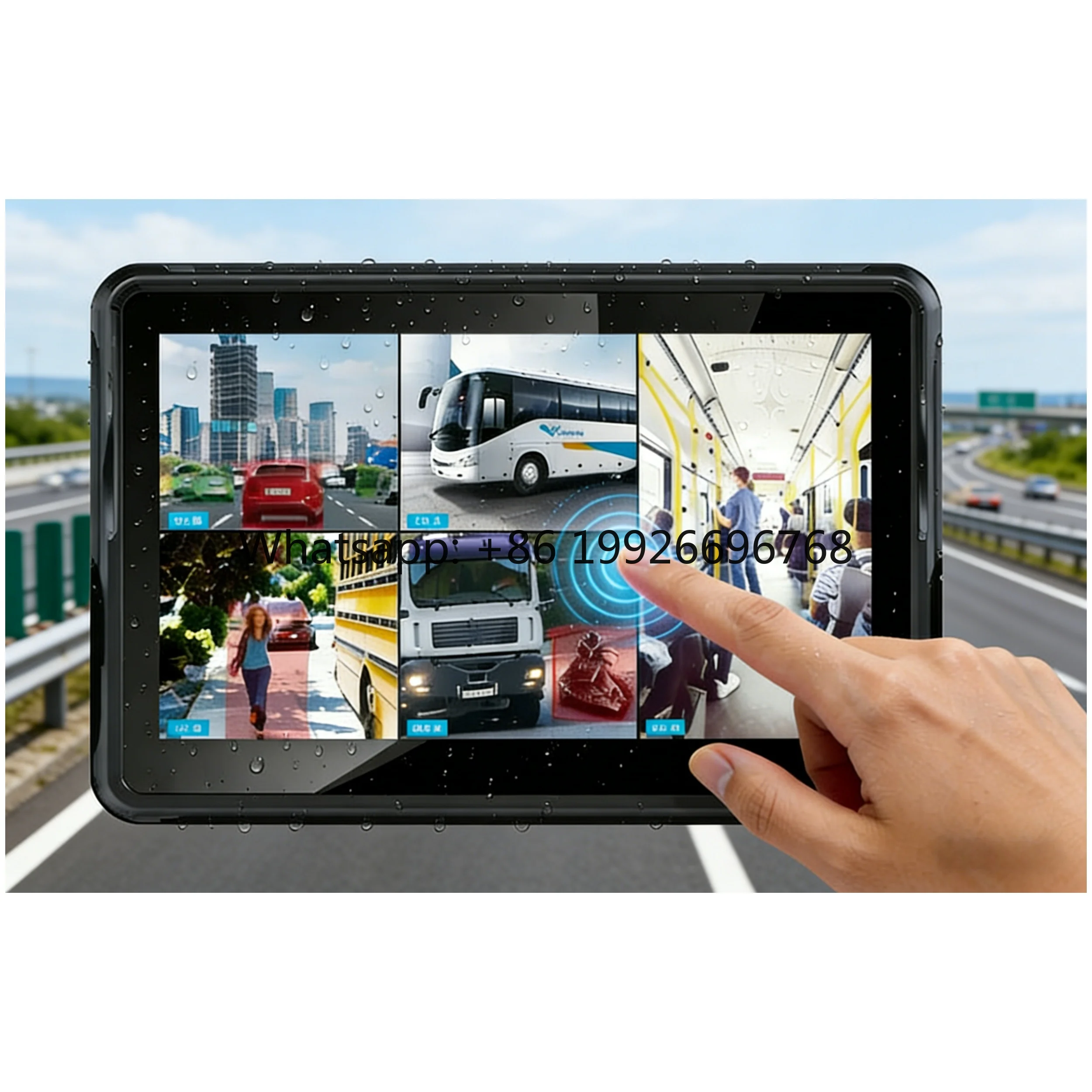 10" Waterproof Touch Monitor 4G GPS Ai Truck Camera DVR Rearview System for Fleet Management with 5CH Full Color Night Vision
10" Waterproof Touch Monitor 4G GPS Ai Truck Camera DVR Rearview System for Fleet Management with 5CH Full Color Night Vision