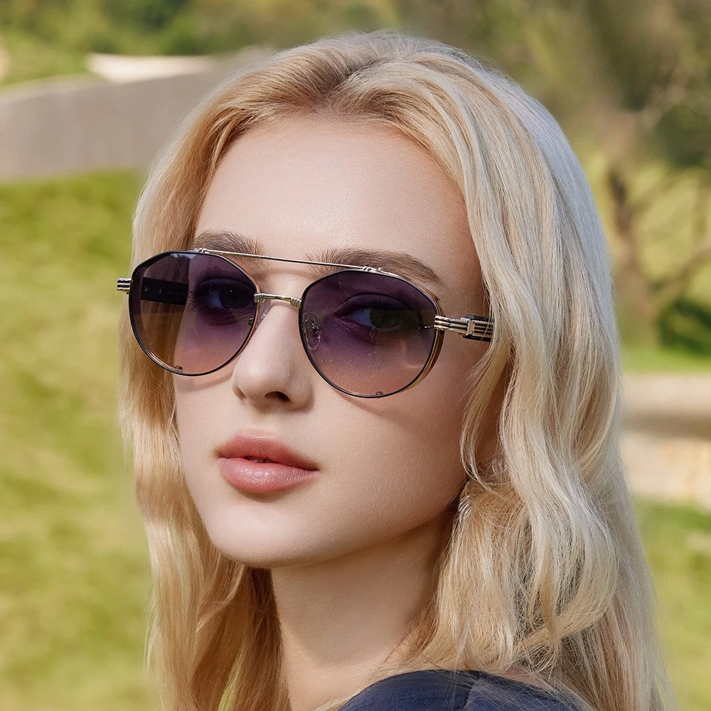 2025 New Polarized Metal Sunglasses | Retro Round Frame Unisex Driving Glasses | Double Bridge UV400 Protection Eyewear
2025 New Polarized Metal Sunglasses | Retro Round Frame Unisex Driving Glasses | Double Bridge UV400 Protection Eyewear