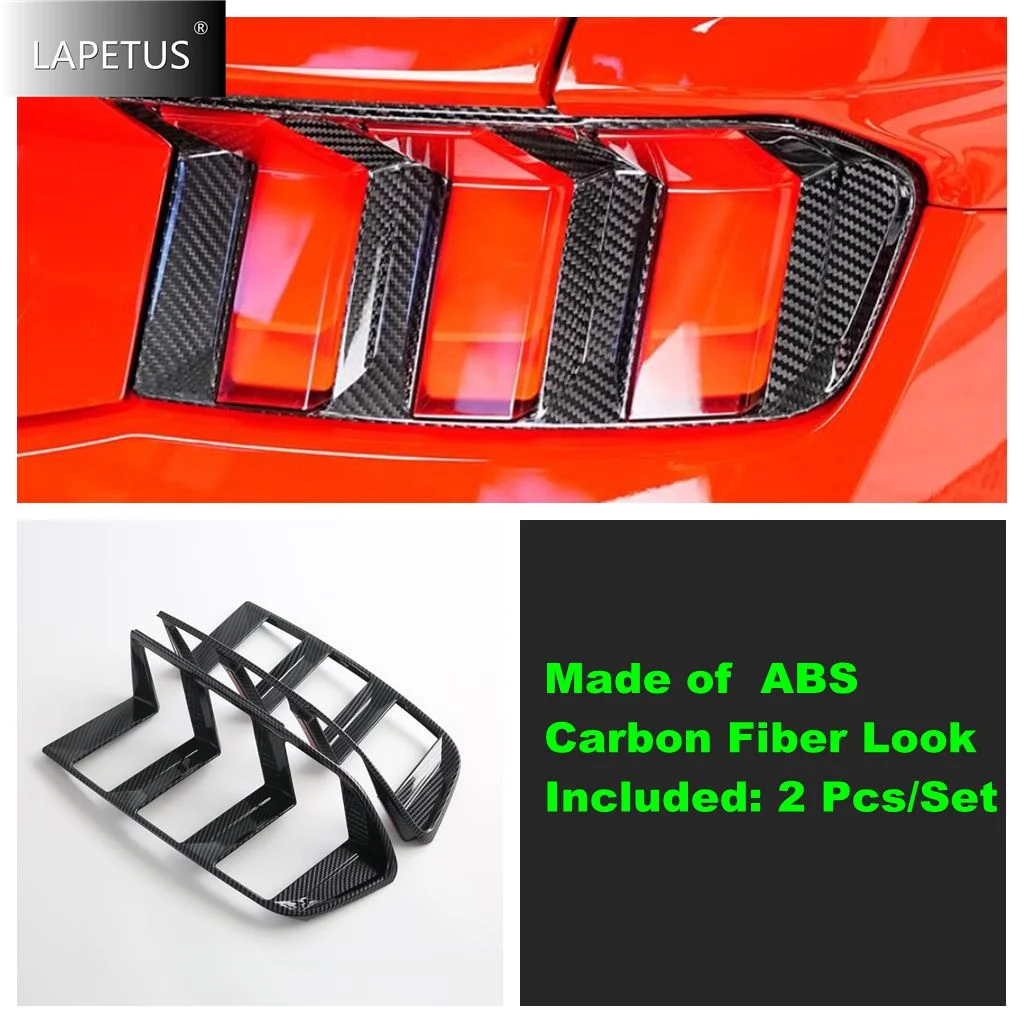For Ford Mustang 2024 2025 Car Rear Tail Light Lamp Frame Panel Decoration Cover Trim ABS Carbon Fiber Accessories Exterior Kit
For Ford Mustang 2024 2025 Car Rear Tail Light Lamp Frame Panel Decoration Cover Trim ABS Carbon Fiber Accessories Exterior Kit