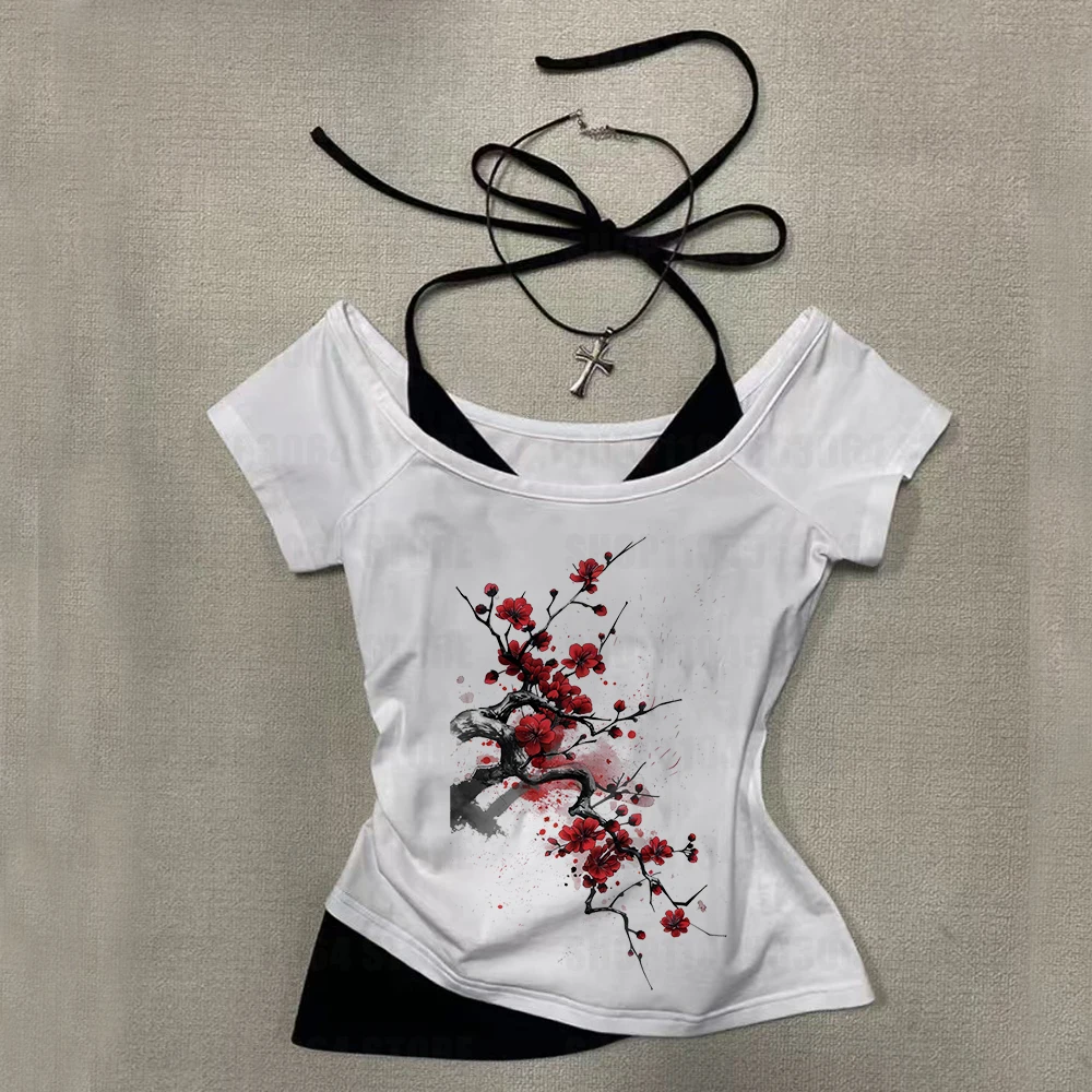 Милые футболки с рисунком Y2k Kpop для девочек, облегающая женская футболка с принтом Kawaii в стиле ретро, корсет 90-х годов, топ в винтажном стиле для женщин
Милые футболки с рисунком Y2k Kpop для девочек, облегающая женская футболка с принтом Kawaii в стиле ретро, корсет 90-х годов, топ в винтажном стиле для женщин