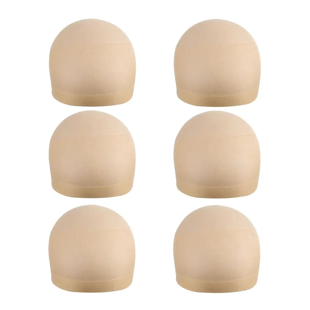 6-Piece Nylon Wig Caps for Lace Front Wigs, Breathable and Stretchy, Beige Color
6-Piece Nylon Wig Caps for Lace Front Wigs, Breathable and Stretchy, Beige Color