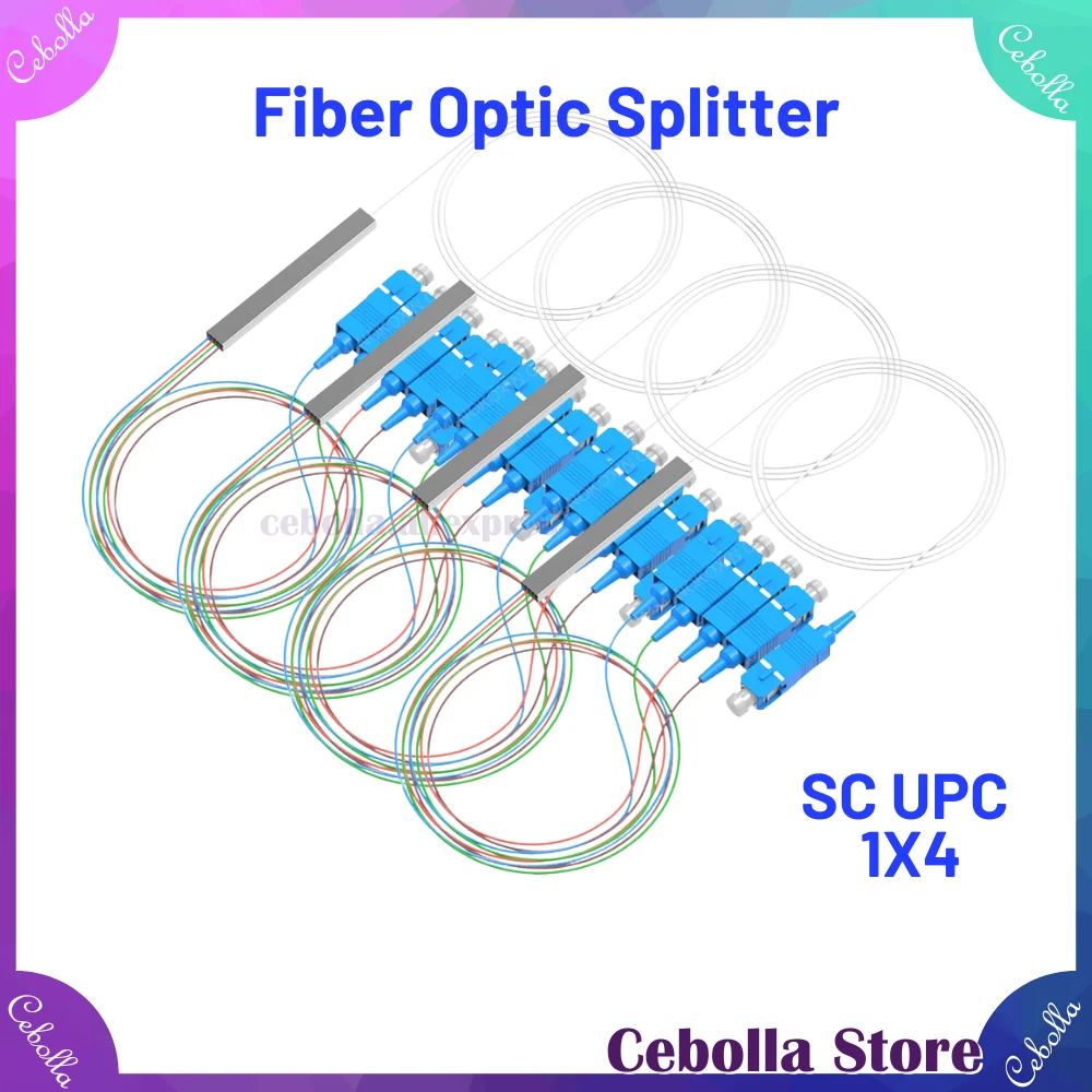 Волоконно-оптический сплиттер SC/UPC 1X4 FTTH, оптический соединитель, одномодовый Simplex FBT сплиттер, стальная труба 0,9 м, Оптический Сплиттер PLC
Волоконно-оптический сплиттер SC/UPC 1X4 FTTH, оптический соединитель, одномодовый Simplex FBT сплиттер, стальная труба 0,9 м, Оптический Сплиттер PLC