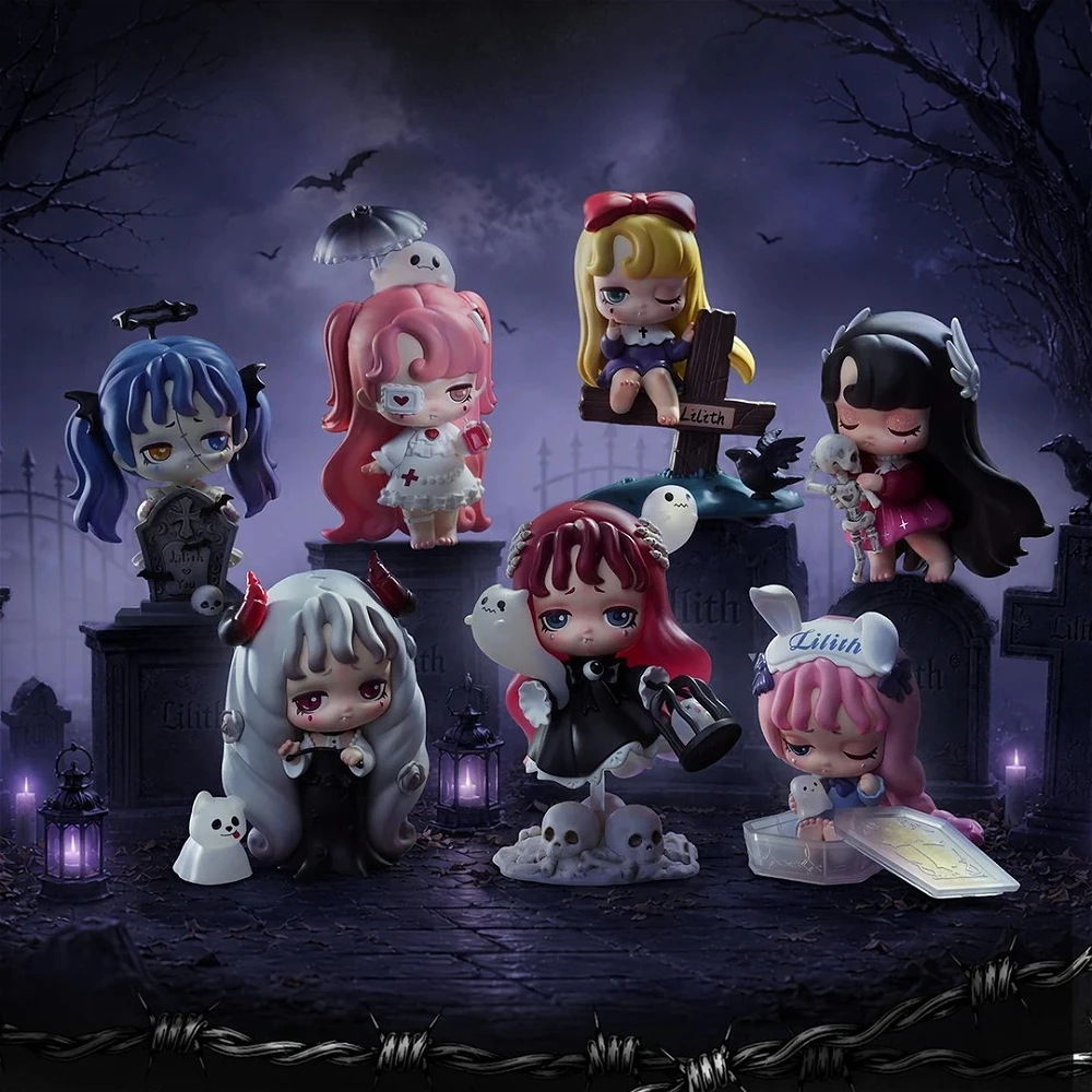52TOYS Lilith Nocturnal Shroud Series Blind Box Anime Doll Figure Ornament Model Trendy Desktop Decoration Surprise Bag Toy Gift
52TOYS Lilith Nocturnal Shroud Series Blind Box Anime Doll Figure Ornament Model Trendy Desktop Decoration Surprise Bag Toy Gift