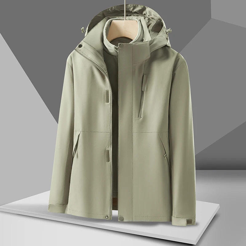 Men and women's windproof and waterproof jacket autumn and winter thickened mountain skiing suit windproof and warm jacket
Men and women's windproof and waterproof jacket autumn and winter thickened mountain skiing suit windproof and warm jacket