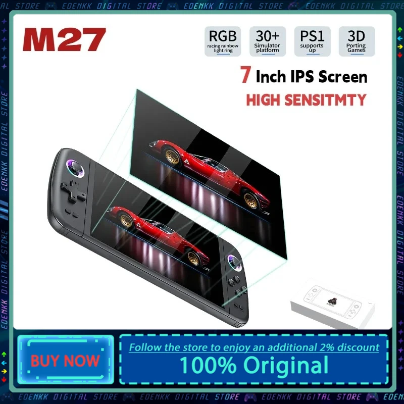 Linux Emuelec Joystick Retro Video Game Gift 7-Inch IPS Screen M27 Handheld Game Console Console Player PSP RGB PS1SFC Games
Linux Emuelec Joystick Retro Video Game Gift 7-Inch IPS Screen M27 Handheld Game Console Console Player PSP RGB PS1SFC Games