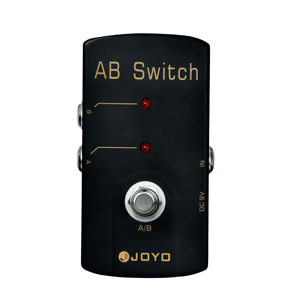 JOYO Electric Guitar Pedal Effects JF-30 AB Switch Selection Pedal True Bypass For Overdrive Pedal Distortion Reverb Pedal
JOYO Electric Guitar Pedal Effects JF-30 AB Switch Selection Pedal True Bypass For Overdrive Pedal Distortion Reverb Pedal