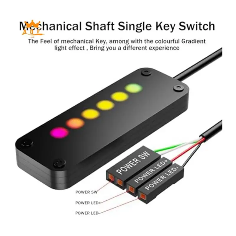 A08E-PC Power Control Touch Sliding Control PC Power Desktop Computer External Power SW Power LED On Off
A08E-PC Power Control Touch Sliding Control PC Power Desktop Computer External Power SW Power LED On Off