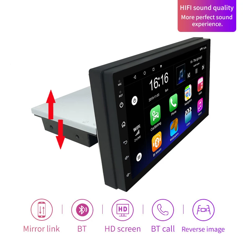 7 Inch Universal Android 8.1 Car MP5 Player Car Radio WIFI Bluetooth Quad Core Multimedia Player With GPS Mirror-Link
7 Inch Universal Android 8.1 Car MP5 Player Car Radio WIFI Bluetooth Quad Core Multimedia Player With GPS Mirror-Link