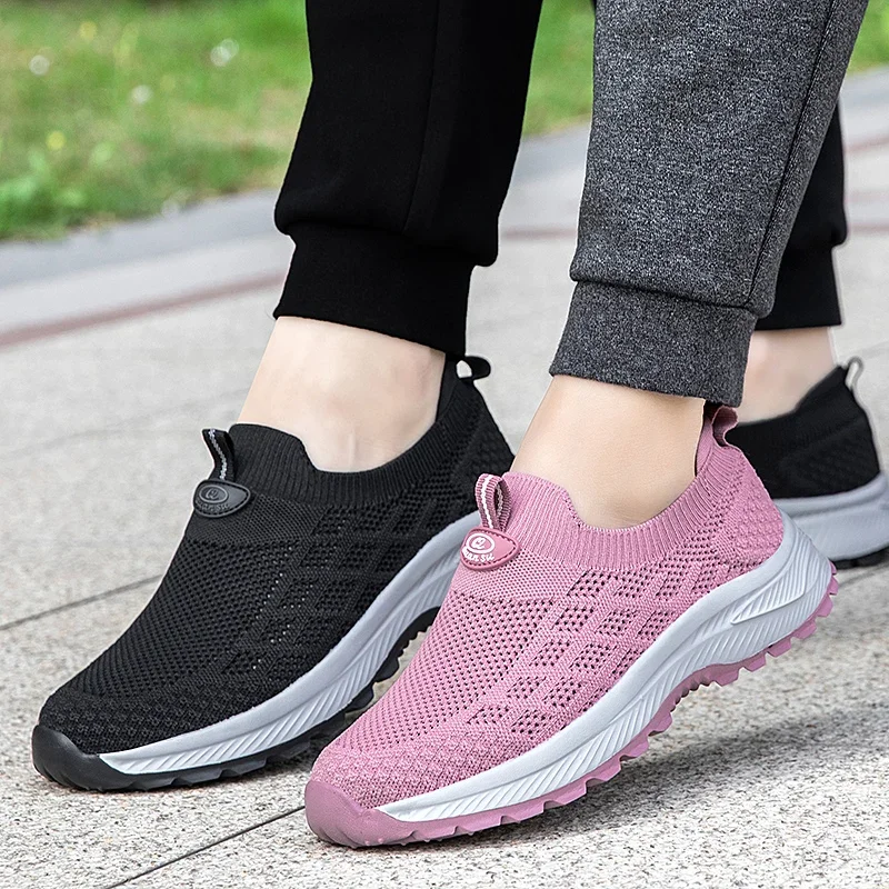 Elderly Fitness Shoes Comfortable Men's Casual Shoes Breathable Mesh Summer Anti Slip Lightweight Shoes Women's Sizes 36-44
Elderly Fitness Shoes Comfortable Men's Casual Shoes Breathable Mesh Summer Anti Slip Lightweight Shoes Women's Sizes 36-44